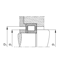 ALS NUP244-E-M1,  DIN 5412-1 ˜ʵҪߴ, λS, ɷx, ּ