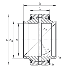 PS GE80-HO-2RS,  DIN ISO 12 240-1 ˜, Soɂȴܷ