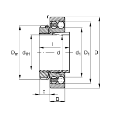 {S 1319-K-M-C3 + H319,  DIN 630  DIN 5415 ˜ʵҪߴ, F׺;o