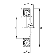 SS B71907-E-2RSD-T-P4S, {(dio)(ji)Ɍb|  = 25㣬ɂ(c)ܷ⣬ǽ|ƹ