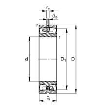 {ĝLS 23272-B-MB,  DIN 635-2 ˜ʵҪߴ