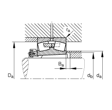 {ĝLS 23964-K-MB + H3964,  DIN 635-2 ˜ʵҪߴ, F׺;o